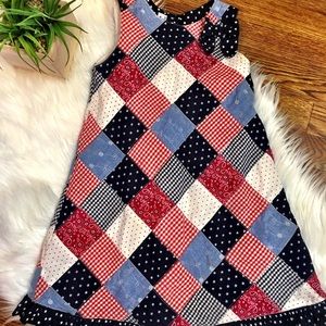 5t patchwork Gingham dress size 5